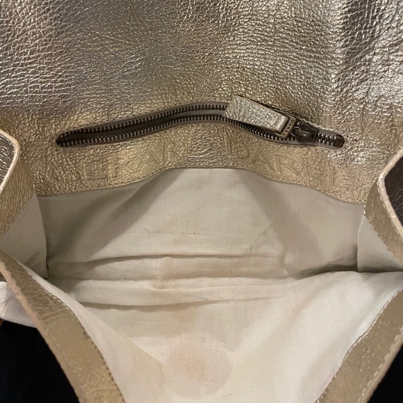 Gerard Darel metallic gold soft clutch - Picture 5 of 5